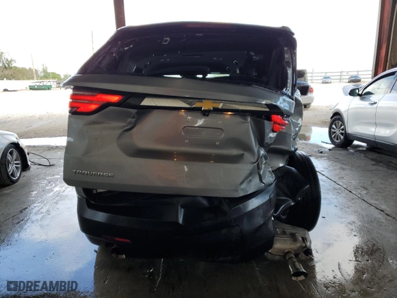 2023 Chevrolet Traverse LS with VIN 1GNERFKW0PJ115841, listed as a Copart auction lot 85072174 with 15,574 mi miles and Non Repairable. Bid and sale history available at carsss.com. Image 6.