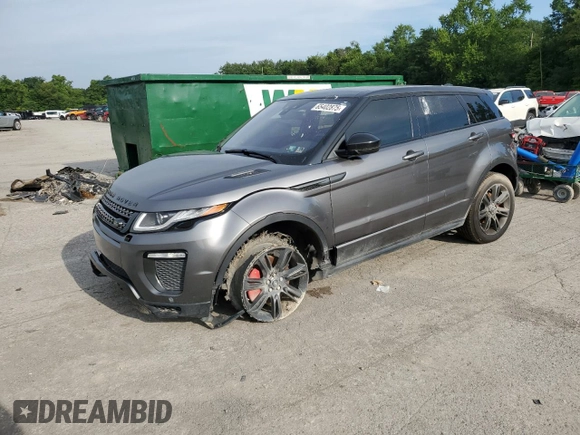 2018 Land Rover Range Rover Evoque SE Premium z VIN SALVC2RXXJH295094, wystawiony jako Copart lot #65402875 z przebiegiem 60 997 mil mil oraz Szkoda całkowita • Salvage title. Historia ofert i sprzedaży dostępna na DreamBid. Obrazek 1.