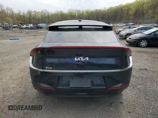 2024 Kia EV6 Wind with VIN KNDC3DLC8R5211562, listed as a Copart auction lot 52873225 with 17,517 mi miles and Salvage Title. Bid and sale history available at carsss.com. Image 6.