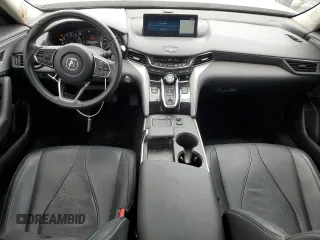 2022 Acura TLX Technology with VIN 19UUB5F45NA002431, listed as a Copart auction lot 63134745 with 41,316 mi miles and Salvage title. Bid and sale history available at DreamBid. Image 8.
