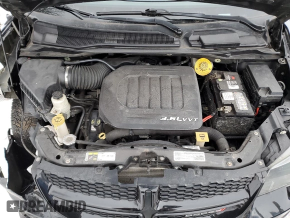 2017 Dodge Grand Caravan SE with VIN 2C4RDGBG2HR629291, listed as a Copart auction lot 46472625 with 164,108 mi miles and Salvage Title. Bid and sale history available at DreamBid. Image 12.
