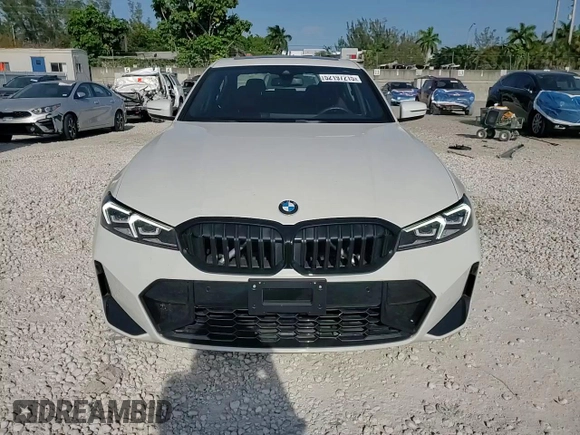 2023 BMW 3 Series 330i with VIN 3MW69FF0XP8D71173, listed as a Copart auction lot 52197215 with 2,290 mi miles and Non repairable. Bid and sale history available at DreamBid. Image 14.
