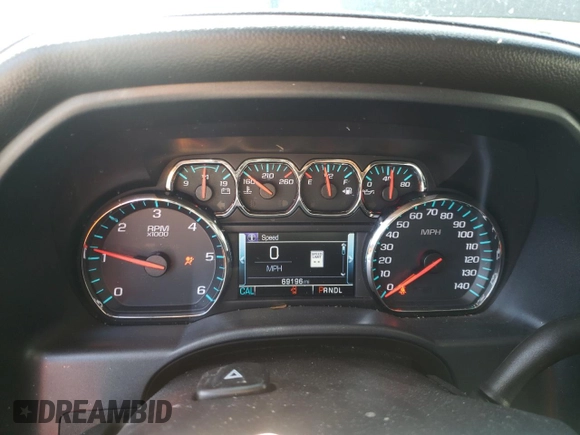 2018 Chevrolet Silverado 1500 High Country with VIN 3GCUKTEJ9JG131407, listed as a Copart auction lot 47297505 with 69,196 mi miles and Salvage Title. Bid and sale history available at DreamBid. Image 9.