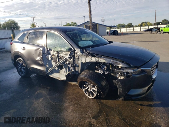 2021 Mazda CX-9 Sport with VIN JM3TCBBY5M0502888, listed as a Copart auction lot 61299673 with 50,576 mi miles and . Bid and sale history available at DreamBid. Image 4.