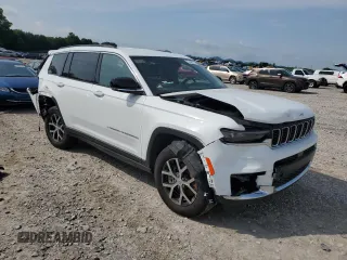 2025 Jeep Grand Cherokee Limited with VIN 1C4RJKBG3S8646504, listed as a Copart auction lot 57446675 with 13,280 mi miles and Clean title. Bid and sale history available at DreamBid. Image 4.