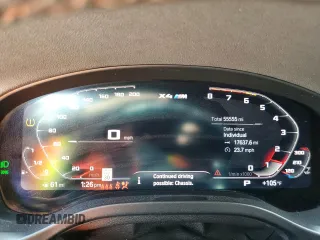 2022 BMW X4 M z VIN 5YM23EC02N9K87490, wystawiony jako Copart lot #65907114 z przebiegiem 55 555 mil mil oraz Szkoda całkowita • Salvage title. Historia ofert i sprzedaży dostępna na DreamBid. Obrazek 9.