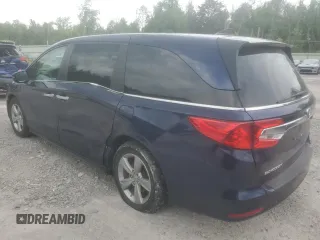 2019 Honda Odyssey EX with VIN 5FNRL6H58KB022432, listed as a Copart auction lot 61501254 with 91,979 mi miles and Non Repairable. Bid and sale history available at carsss.com. Image 2.