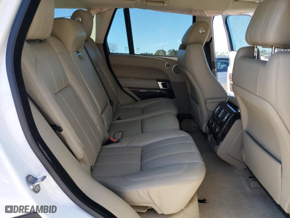 2017 Land Rover Range Rover with VIN SALGS2FE1HA348797, listed as a Copart auction lot 45932065 with 104,557 mi miles and Salvage Title. Bid and sale history available at carsss.com. Image 11.