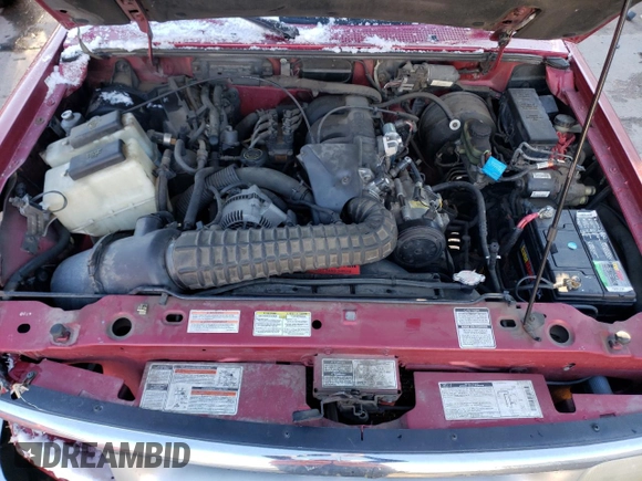 1995 Ford Ranger Splash with VIN 1FTCR10X7SPB00077, listed as a Copart auction lot 82343634 with 217,597 mi miles and Salvage Title. Bid and sale history available at carsss.com. Image 11.