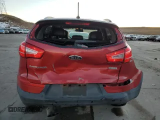 2011 Kia Sportage SX with VIN KNDPCCA64B7149631, listed as a Copart auction lot 81177404 with 160,192 mi miles and Salvage Title. Bid and sale history available at carsss.com. Image 6.