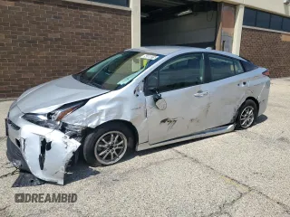 2022 Toyota Prius L Eco with VIN JTDKAMFU1N3175077, listed as a Copart auction lot 54305015 with 72,112 mi miles and Non Repairable. Bid and sale history available at DreamBid. Image 1.