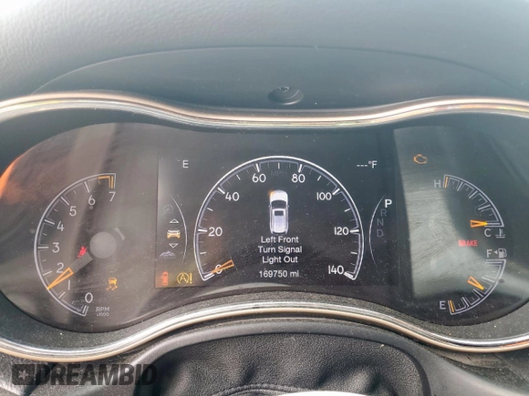 2017 Jeep Grand Cherokee Laredo z VIN 1C4RJFAG9HC620326, wystawiony jako Copart lot #57279455 z przebiegiem 169 750 mil mil oraz Szkoda całkowita • Salvage title. Historia ofert i sprzedaży dostępna na DreamBid. Obrazek 9.