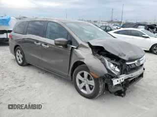 2019 Honda Odyssey EX-L z VIN 5FNRL6H76KB059111, wystawiony jako Copart lot #47803744 z przebiegiem 49 260 mil mil oraz Szkoda całkowita • Salvage title. Historia ofert i sprzedaży dostępna na DreamBid. Obrazek 4.