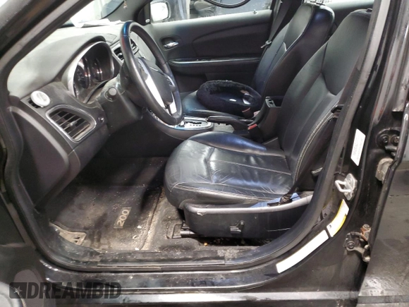 2013 Chrysler 200 Limited with VIN 1C3CCBCB5DN721554, listed as a Copart auction lot 49974185 with 162,668 mi miles and Salvage Title. Bid and sale history available at carsss.com. Image 7.