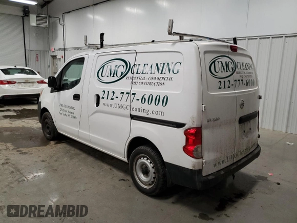 2018 Nissan NV200 S with VIN 3N6CM0KN4JK695732, listed as a Copart auction lot 41628465 with 124,277 mi miles and Salvage title. Bid and sale history available at DreamBid. Image 2.