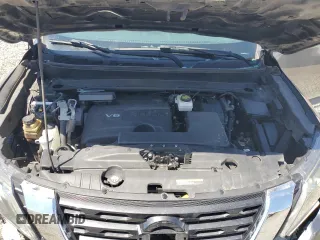 2017 Nissan Pathfinder SL with VIN 5N1DR2MM4HC654523, listed as a Copart auction lot 57589525 with 116,626 mi miles and Salvage title. Bid and sale history available at DreamBid. Image 12.