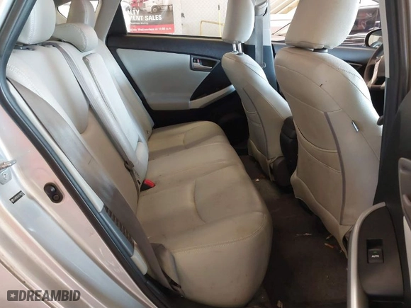 2012 Toyota Prius One with VIN JTDKN3DU5C1493732, listed as a IAAI auction lot 41686254 with 102,228 mi miles. Bid and sale history available at carsss.com. Image 8.