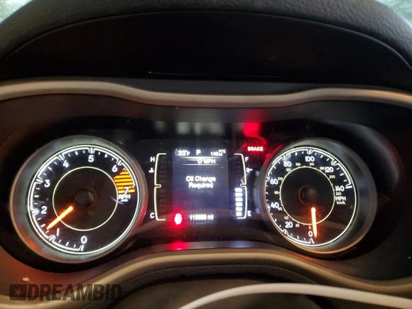 2017 Jeep Cherokee Sport with VIN 1C4PJMAB7HW658278, listed as a Copart auction lot 46120015 with 119,928 mi miles and Clean Title. Bid and sale history available at carsss.com. Image 9.