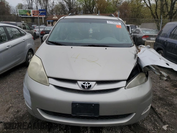 2006 Toyota Sienna XLE with VIN 5TDZA22C16S403014, listed as a Copart auction lot 51756235 with 201,259 mi miles and Salvage Title. Bid and sale history available at carsss.com. Image 5.