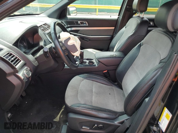2017 Ford Explorer XLT with VIN 1FM5K7D82HGD55484, listed as a Copart auction lot 59171425 with 164,225 mi miles and Salvage title. Bid and sale history available at DreamBid. Image 7.