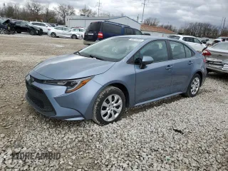 2022 Toyota Corolla LE with VIN 5YFEPMAE2NP329704, listed as a Copart auction lot 49518555 with 67,636 mi miles and Salvage Title. Bid and sale history available at carsss.com. Image 1.