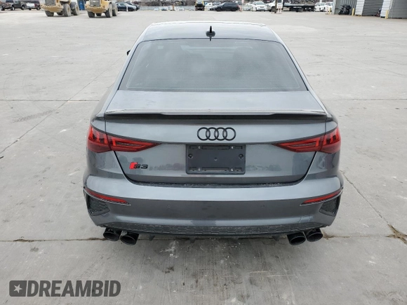 2023 Audi S3 Prestige z VIN WAUJ3DGY5PA099401, wystawiony jako Copart lot #43055445 z przebiegiem 16 731 mil mil oraz Szkoda całkowita • Salvage title. Historia ofert i sprzedaży dostępna na DreamBid. Obrazek 6.