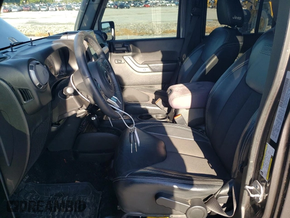 2018 Jeep Wrangler JK Unlimited Sport S with VIN 1C4BJWDGXJL827424, listed as a Copart auction lot 69736084 with 132,151 mi miles and Salvage Title. Bid and sale history available at carsss.com. Image 7.