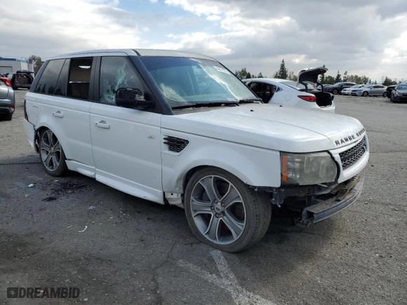 2011 Land Rover Range Rover Sport SC with VIN SALSH2E42BA273682, listed as a Copart auction lot 44811675 with 0 mi miles and Salvage Title. Bid and sale history available at carsss.com. Image 4.
