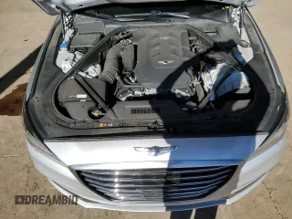 2018 Genesis G80 3.8L z VIN KMHGN4JE4JU215890, wystawiony jako Copart lot #50455605 z przebiegiem 57 043 mil mil oraz Szkody całkowita. Historia ofert i sprzedaży dostępna na DreamBid. Obrazek 11.