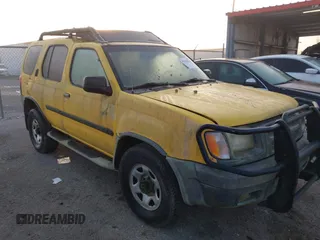 2000 Nissan Xterra XE with VIN 5N1ED28Y3YC502586, listed as a IAAI auction lot 41456344 with 249,228 mi miles. Bid and sale history available at carsss.com. Image 1.
