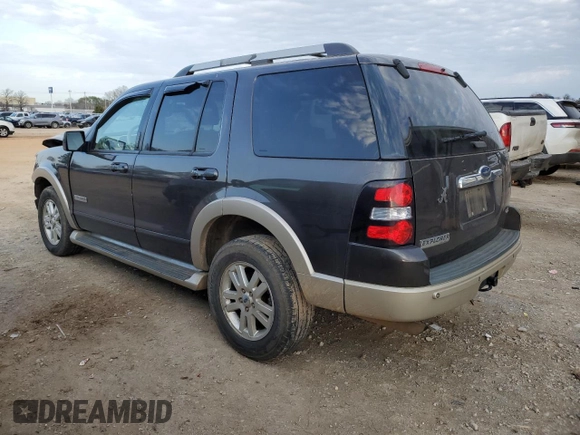2006 Ford Explorer Eddie Bauer z VIN 1FMEU64E26UA98996, wystawiony jako Copart lot #45353005 z przebiegiem 157 297 mil mil oraz Szkoda całkowita • Salvage title. Historia ofert i sprzedaży dostępna na DreamBid. Obrazek 2.