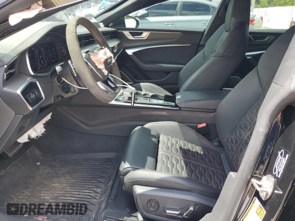 2022 Audi RS 7 z VIN WUAPCBF27NN905150, wystawiony jako Copart lot #55993395 z przebiegiem 30 948 mil mil oraz Szkody całkowita. Historia ofert i sprzedaży dostępna na DreamBid. Obrazek 7.