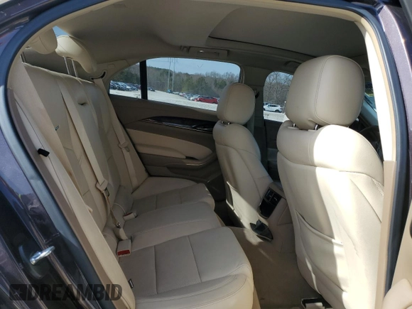 2015 Cadillac CTS Luxury RWD with VIN 1G6AR5SX8F0105026, listed as a Copart auction lot 47985555 with 105,745 mi miles and Salvage Title. Bid and sale history available at DreamBid. Image 10.