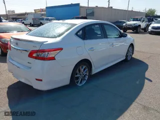 2013 Nissan Sentra SV with VIN 3N1AB7AP1DL740655, listed as a IAAI auction lot 41964497 with 96,221 mi miles. Bid and sale history available at carsss.com. Image 4.