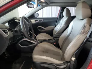 2013 Hyundai Veloster w/Gray Int with VIN KMHTC6AD7DU114144, listed as a Copart auction lot 51412845 with 128,305 mi miles and Clean Title. Bid and sale history available at carsss.com. Image 7.