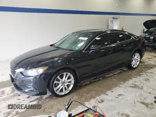 2014 Mazda 6 i Touring with VIN JM1GJ1V6XE1123918, listed as a Copart auction lot 52621515 with 119,943 mi miles and Salvage Title. Bid and sale history available at DreamBid. Image 1.