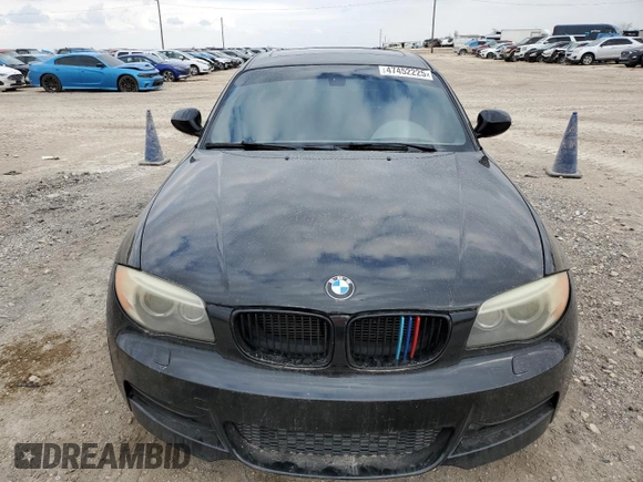 2012 BMW 1 Series 135i with VIN WBAUC9C5XCVM13083, listed as a Copart auction lot 47452225 with 81,786 mi miles and Salvage title. Bid and sale history available at DreamBid. Image 5.