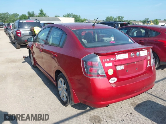 2010 Nissan Sentra S with VIN 3N1AB6AP2AL729489, listed as a IAAI auction lot 42586519 with 114,611 mi miles and . Bid and sale history available at DreamBid. Image 3.