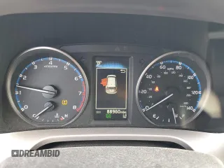 2018 Toyota RAV4 LE with VIN JTMBFREV7JJ256356, listed as a Copart auction lot 47799825 with 88,960 mi miles and Salvage Title. Bid and sale history available at carsss.com. Image 9.