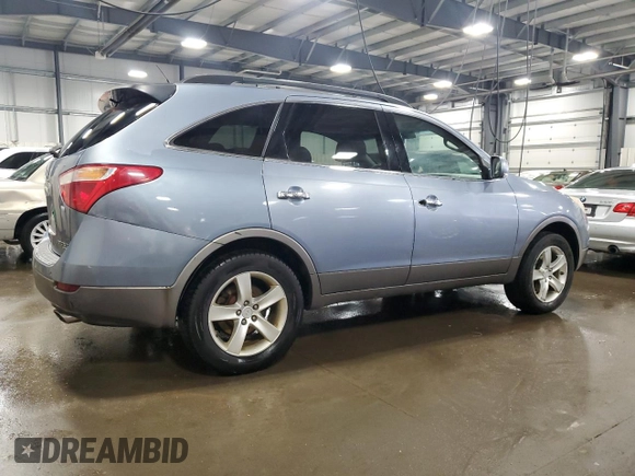 2007 Hyundai Veracruz GLS with VIN KM8NU73CX7U013569, listed as a Copart auction lot 42824305 with 233,632 mi miles and Salvage Title. Bid and sale history available at DreamBid. Image 3.