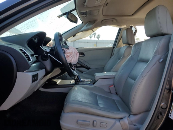 2016 Acura RDX Technology with VIN 5J8TB3H50GL002303, listed as a Copart auction lot 46504985 with 93,210 mi miles and Salvage Title. Bid and sale history available at DreamBid. Image 7.