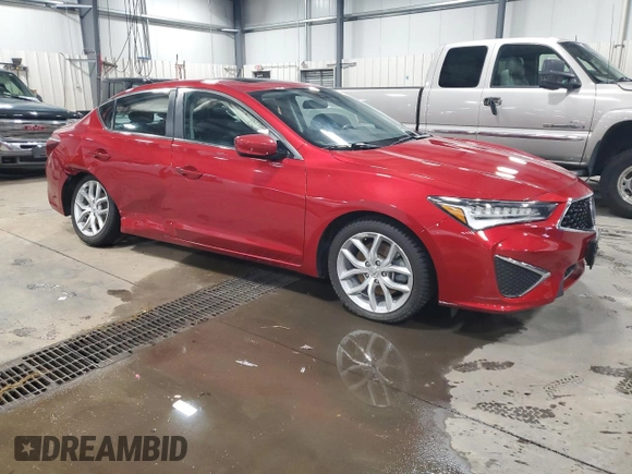 2022 Acura ILX with VIN 19UDE2F37NA003982, listed as a Copart auction lot 52448095 with 62,518 mi miles and Non Repairable. Bid and sale history available at DreamBid. Image 4.