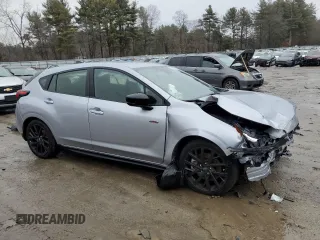 2024 Subaru Impreza RS with VIN JF1GUHHC1R8857934, listed as a Copart auction lot 47049475 with 1,845 mi miles and Salvage Title. Bid and sale history available at carsss.com. Image 4.