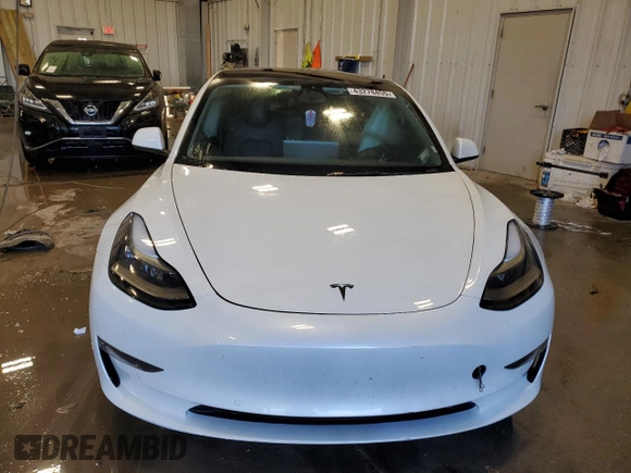 2022 Tesla Model 3 Performance with VIN 5YJ3E1EC8NF200530, listed as a Copart auction lot 43278455 with 50,682 mi miles and Non Repairable. Bid and sale history available at carsss.com. Image 5.