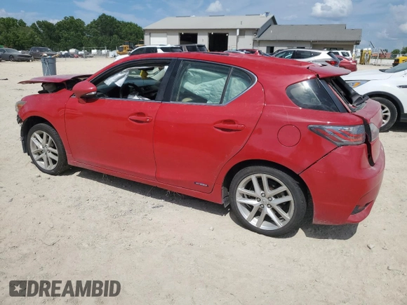 2015 Lexus CT 200h with VIN JTHKD5BH5F2236653, listed as a Copart auction lot 62430355 with 127,865 mi miles and Clean title. Bid and sale history available at DreamBid. Image 2.