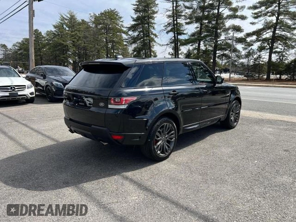 2017 Land Rover Range Rover Sport HSE Dynamic with VIN SALWV2FV9HA136152, listed as a Copart auction lot 55789615 with 120,643 mi miles and Clean title. Bid and sale history available at DreamBid. Image 4.