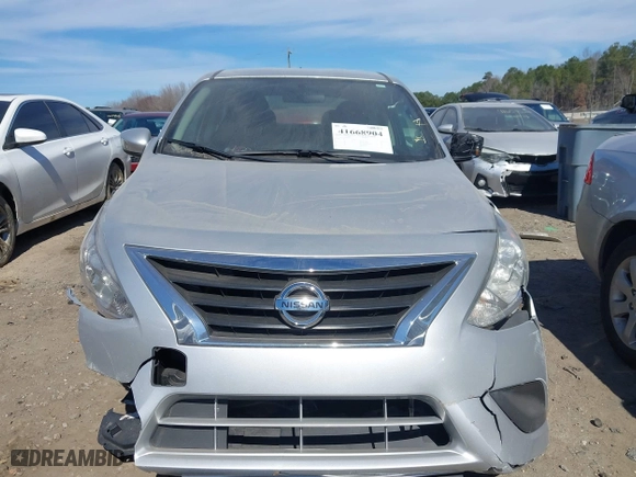 2019 Nissan Versa Sedan SV with VIN 3N1CN7AP1KL803475, listed as a IAAI auction lot 41668904 with 106,744 mi miles. Bid and sale history available at carsss.com. Image 12.