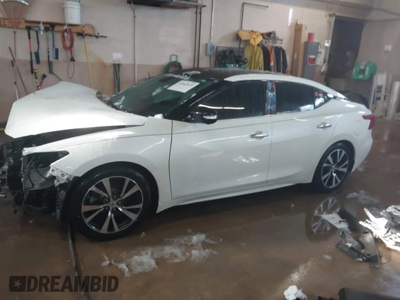 2017 Nissan Maxima SV with VIN 1N4AA6AP8HC383430, listed as a IAAI auction lot 41843529 with 105,244 mi miles and . Bid and sale history available at DreamBid. Image 15.