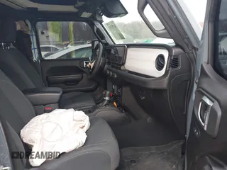 2024 Jeep Wrangler Sport S with VIN 1C4PJXDG3RW259023, listed as a IAAI auction lot 41783151 with 23,152 mi miles. Bid and sale history available at carsss.com. Image 5.