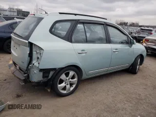 2007 Kia Rondo LX Base with VIN KNAFG525X77093670, listed as a Copart auction lot 87956025 with 138,330 mi miles and Salvage Title. Bid and sale history available at carsss.com. Image 3.